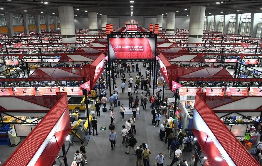 Trade fair aisles